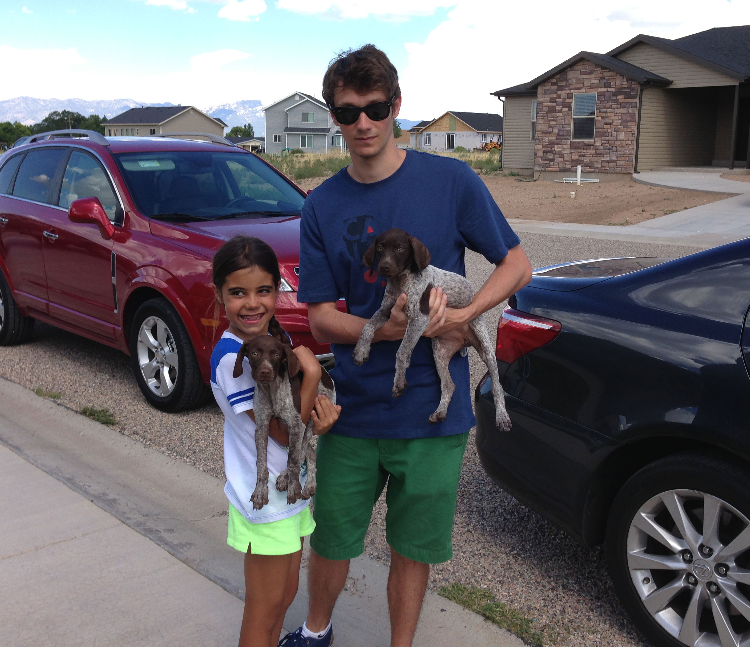 Two Happy Puppies go to Las Vegas NV