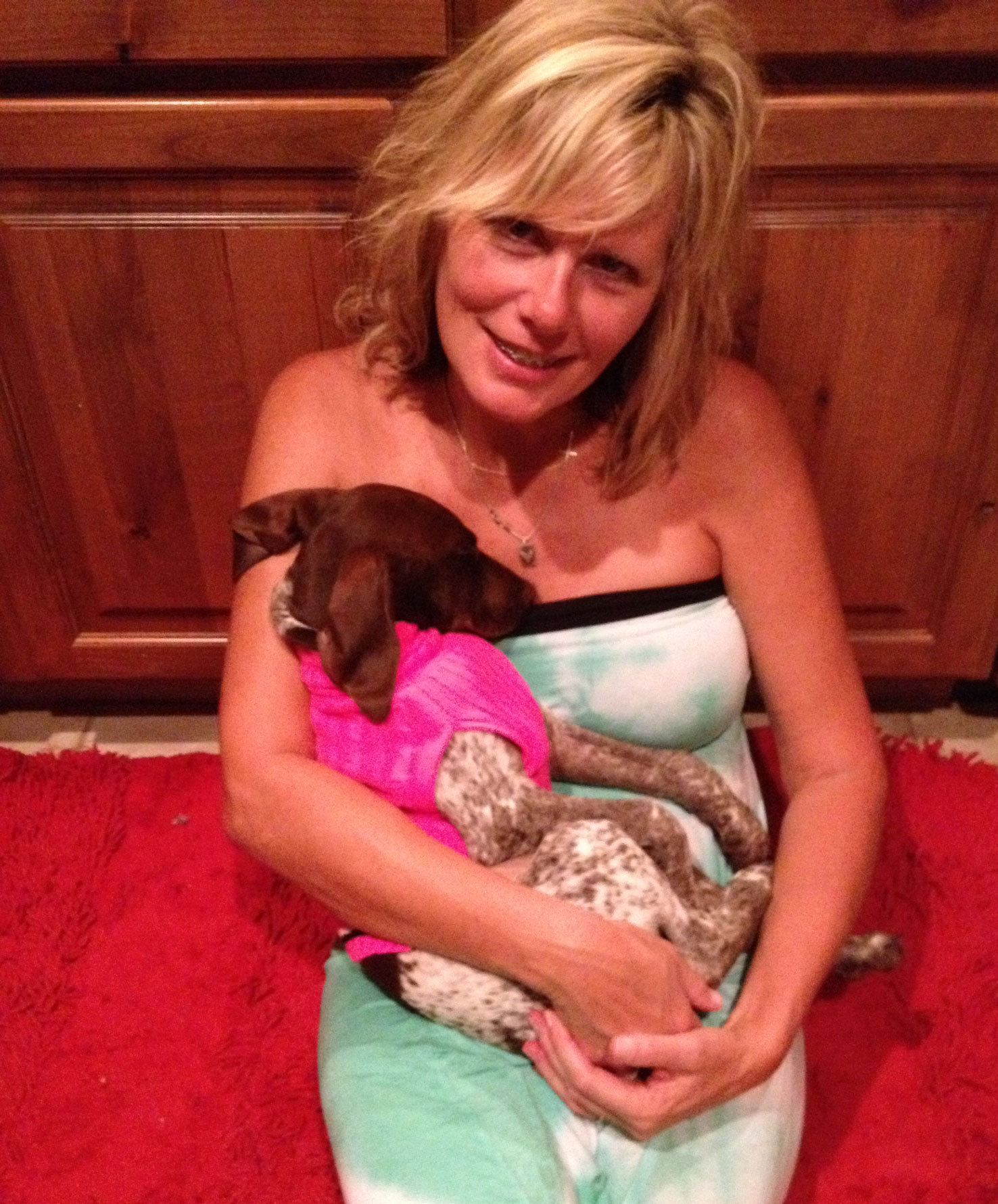German Shorthaired Pointer pup goes to Arizona
